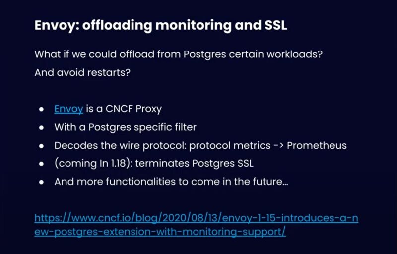 Envoy: offloading monitoring and SSL
