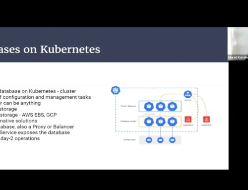 Cloud Native Database as a Service using Kubernetes